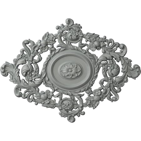 Ekena Millwork Katheryn Ceiling Medallion, 22 1/2"W x 30 3/8"H x 1 1/2"P CM30KT